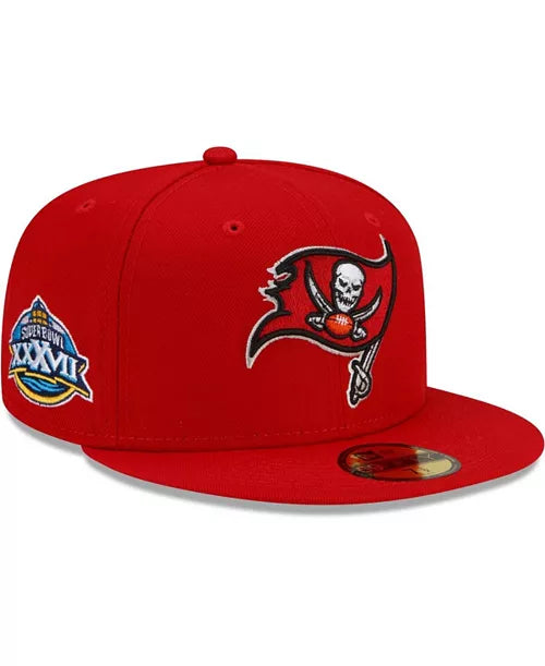 Tampa Bay Buccaneers Super Bowl 37 New Era 59Fifty Fitted Hat 7 1/4
