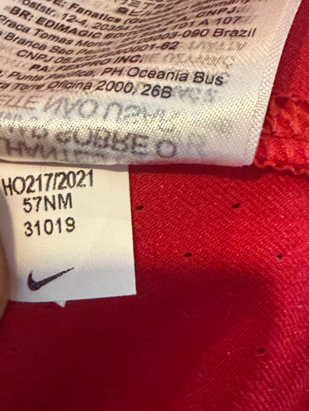 Tampa Bay Buccaneers Nike Vapor Elite sz 44 Jersey 2021