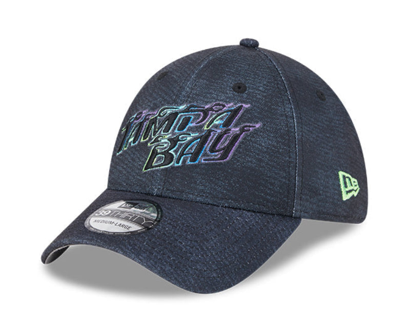 Tampa Bay Rays Charcoal New Era 39Thirty City Connect Flexfit Hat