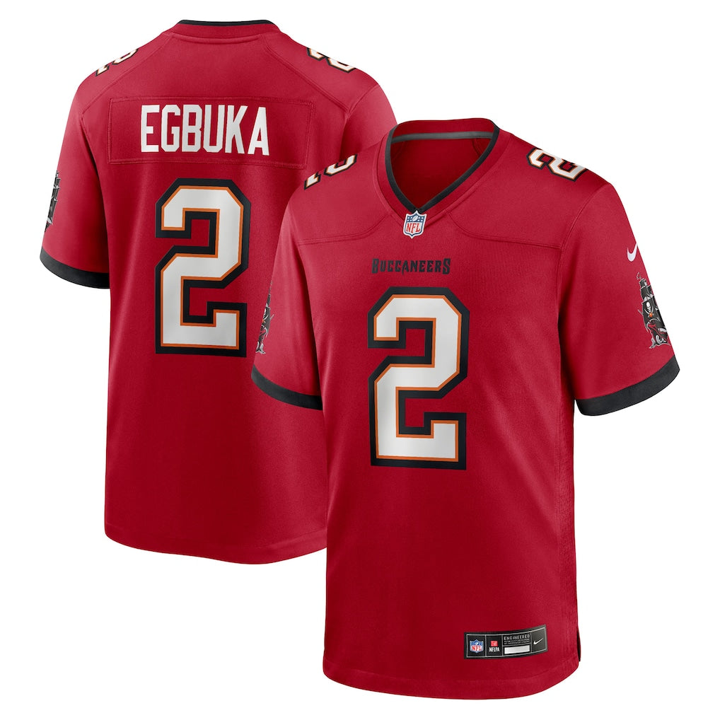 Tampa Bay Buccaneers Emeka Egbuka Nike Game Jersey XXL