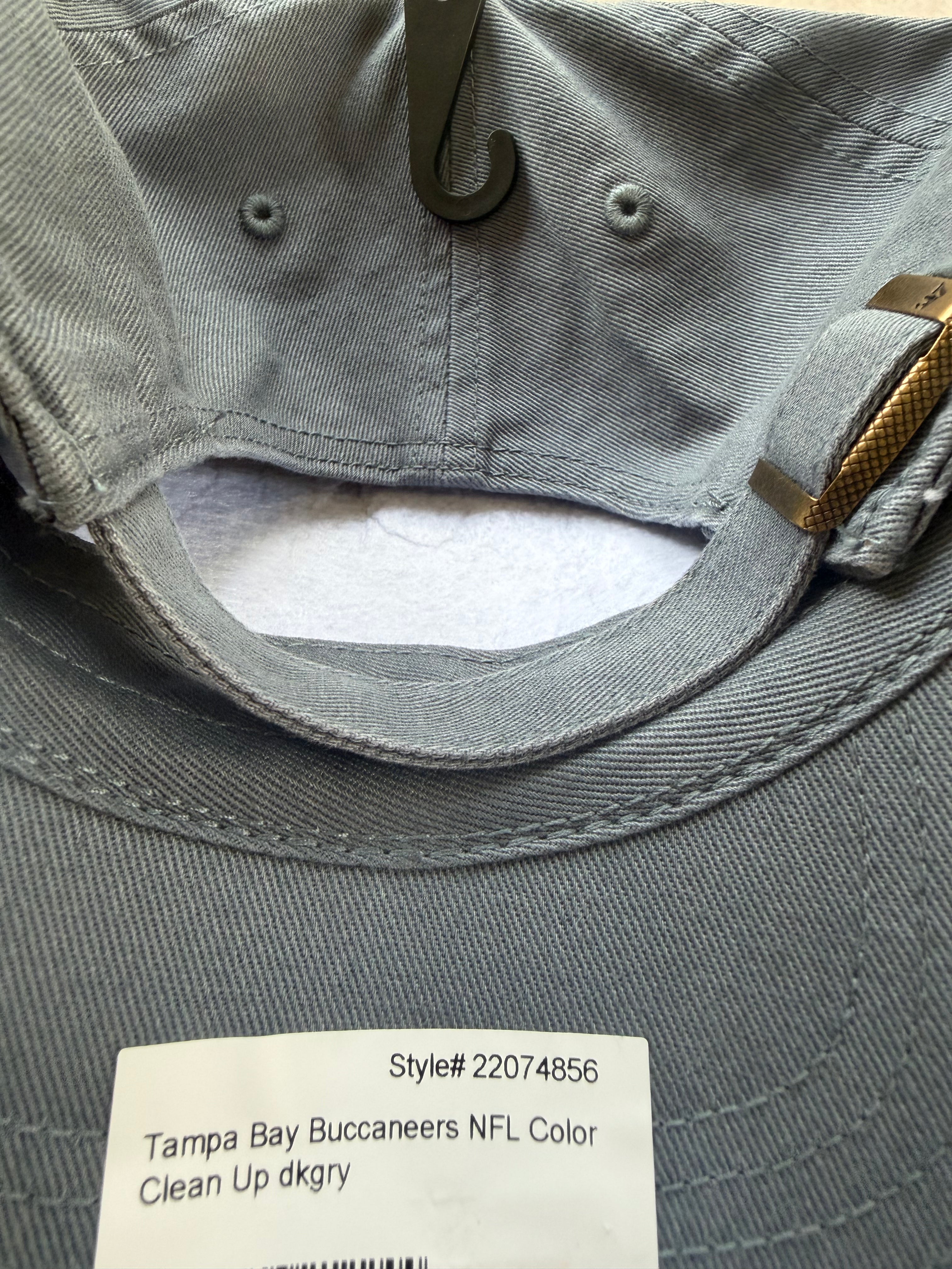 Tampa Bay Buccaneers '47 Clean Up Dark Grey Tonal Adjustable Hat