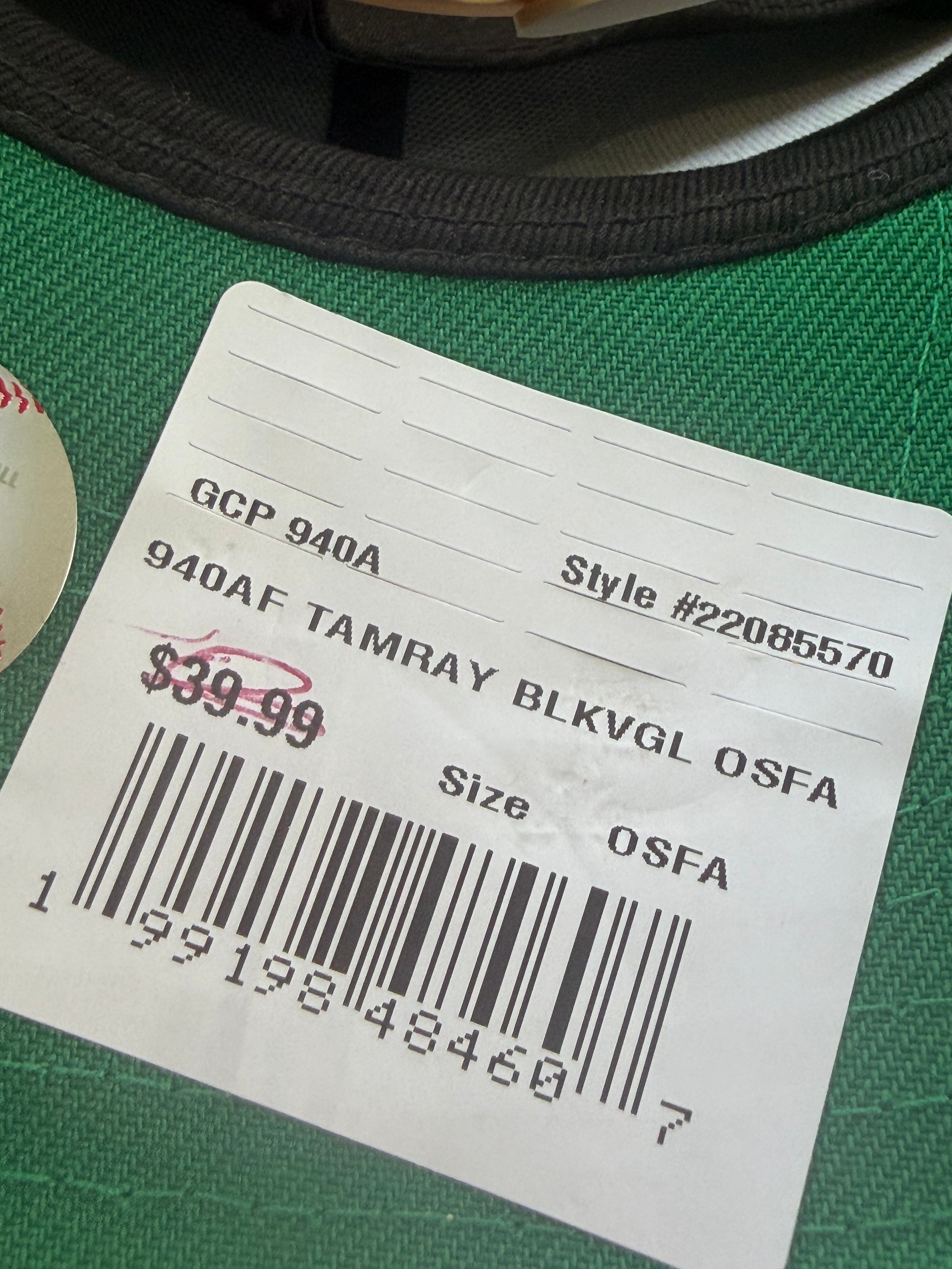 Tampa Bay Rays Khaki Copper 25yr New Era 9Forty A-Frame Snapback Hat