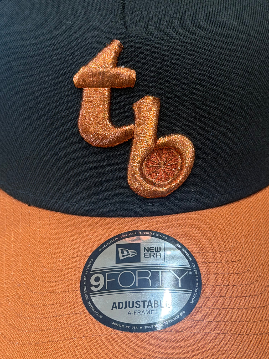 Tampa Bay Rays New Copper 20yr. Era 9Forty A-Frame Adjustable Hat