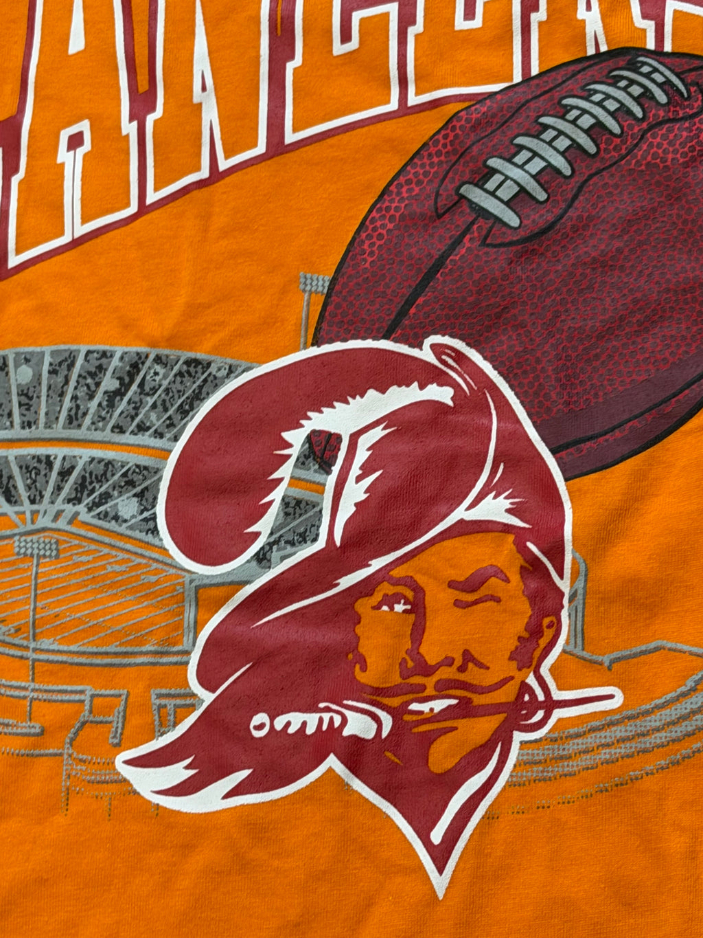 Tampa Bay Buccaneers Vintage Style Mens T-shirt