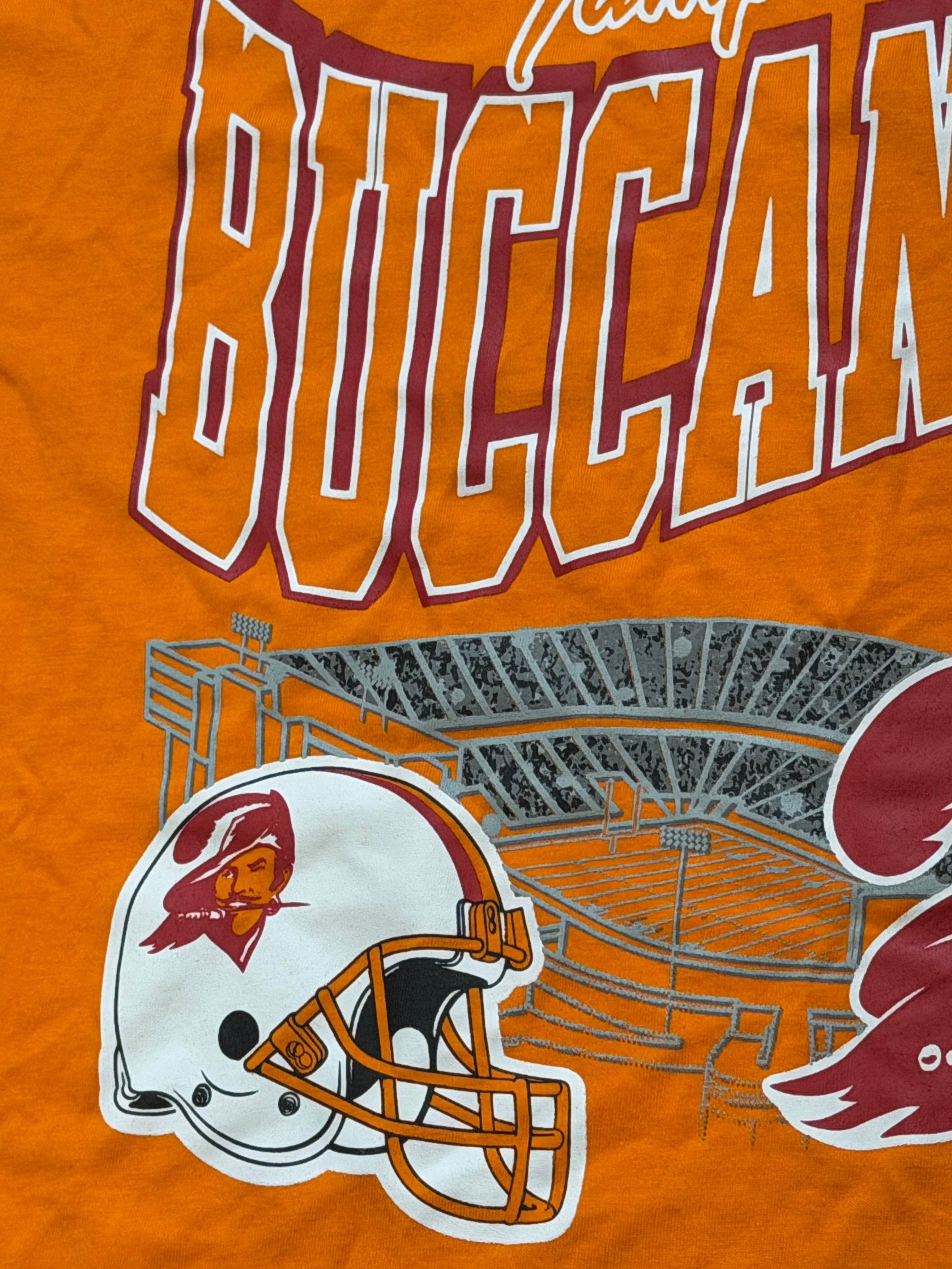 Tampa Bay Buccaneers Vintage Style Mens T-shirt