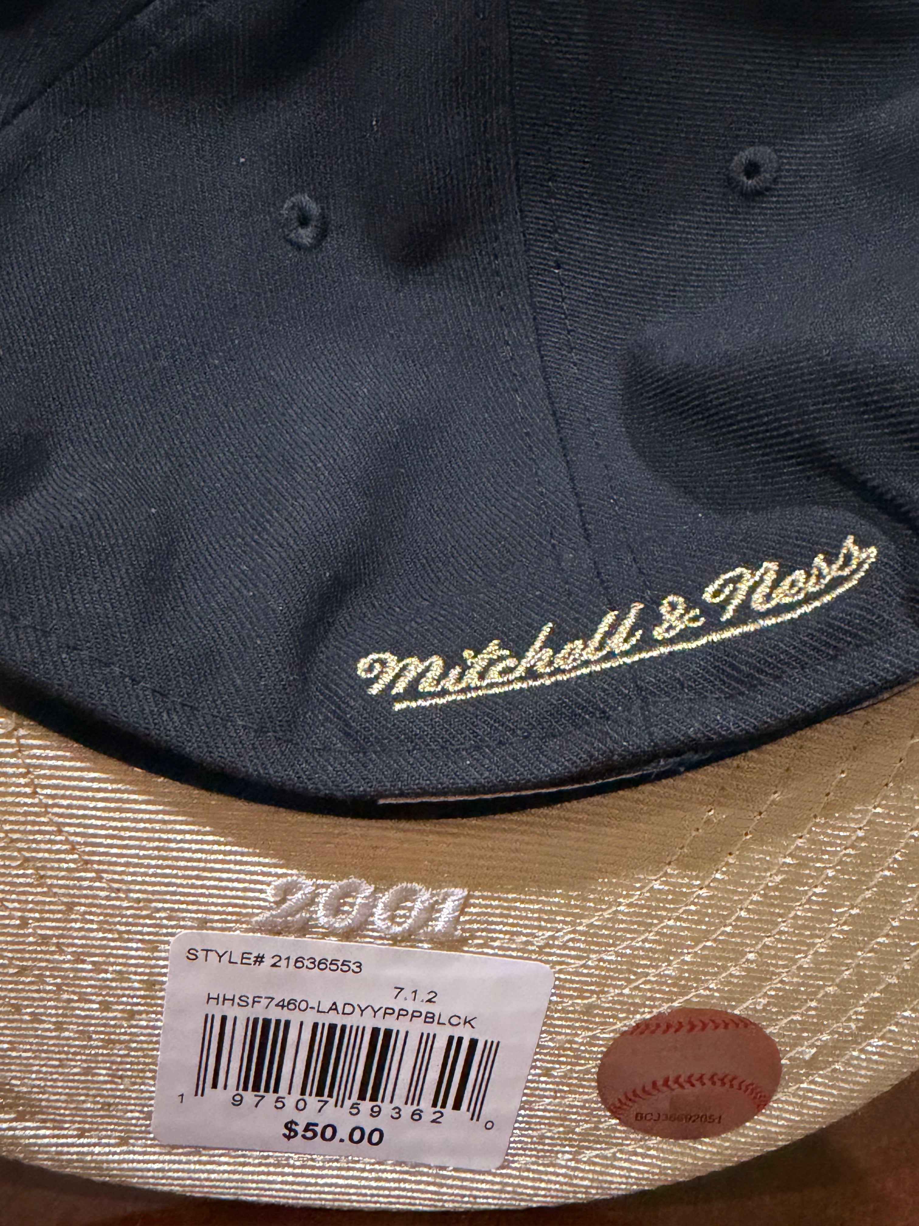 Los Angeles Dodgers Mitchell & Ness x Topps Baseball Fitted Hat