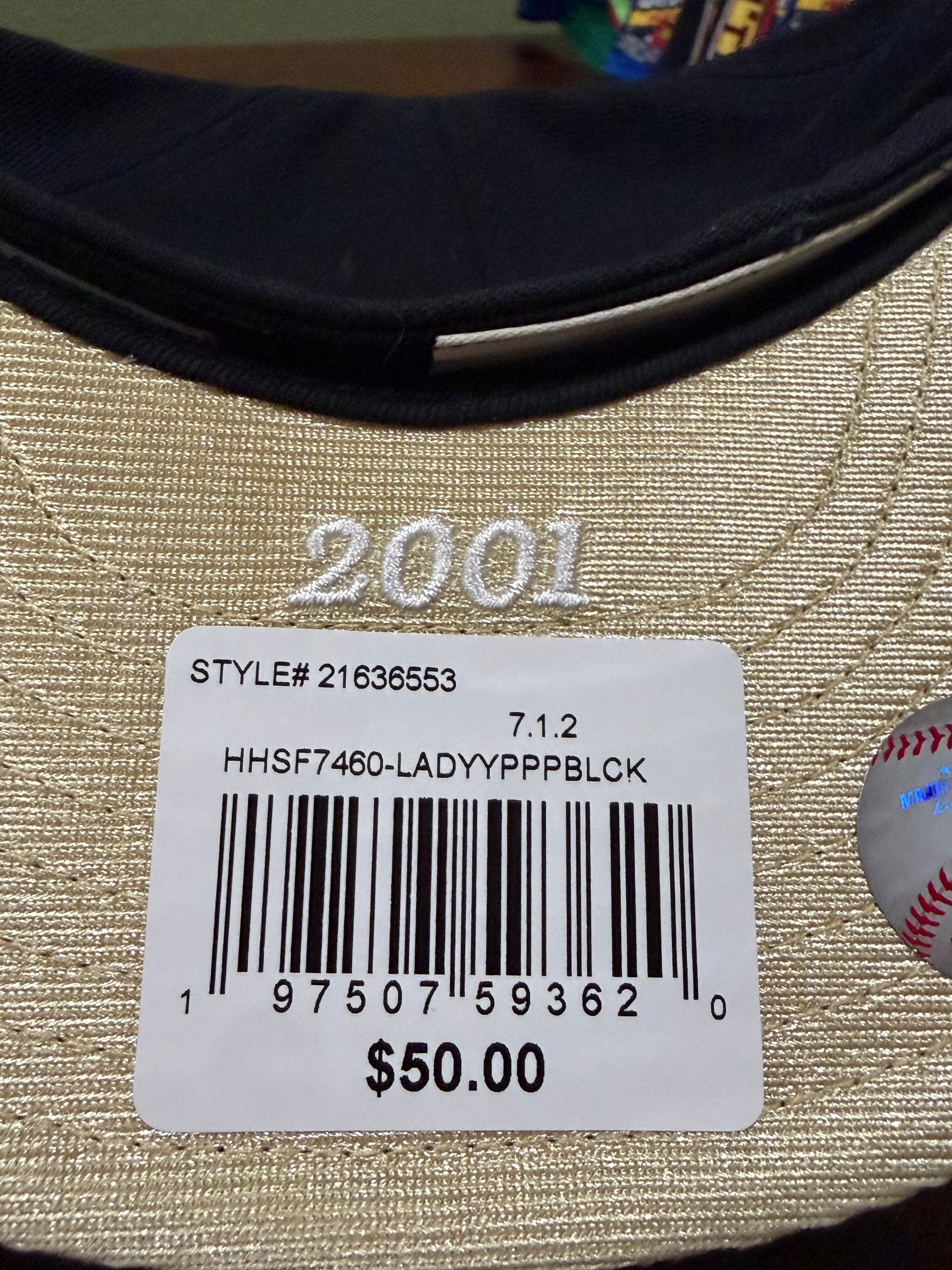Los Angeles Dodgers Mitchell & Ness x Topps Baseball Fitted Hat