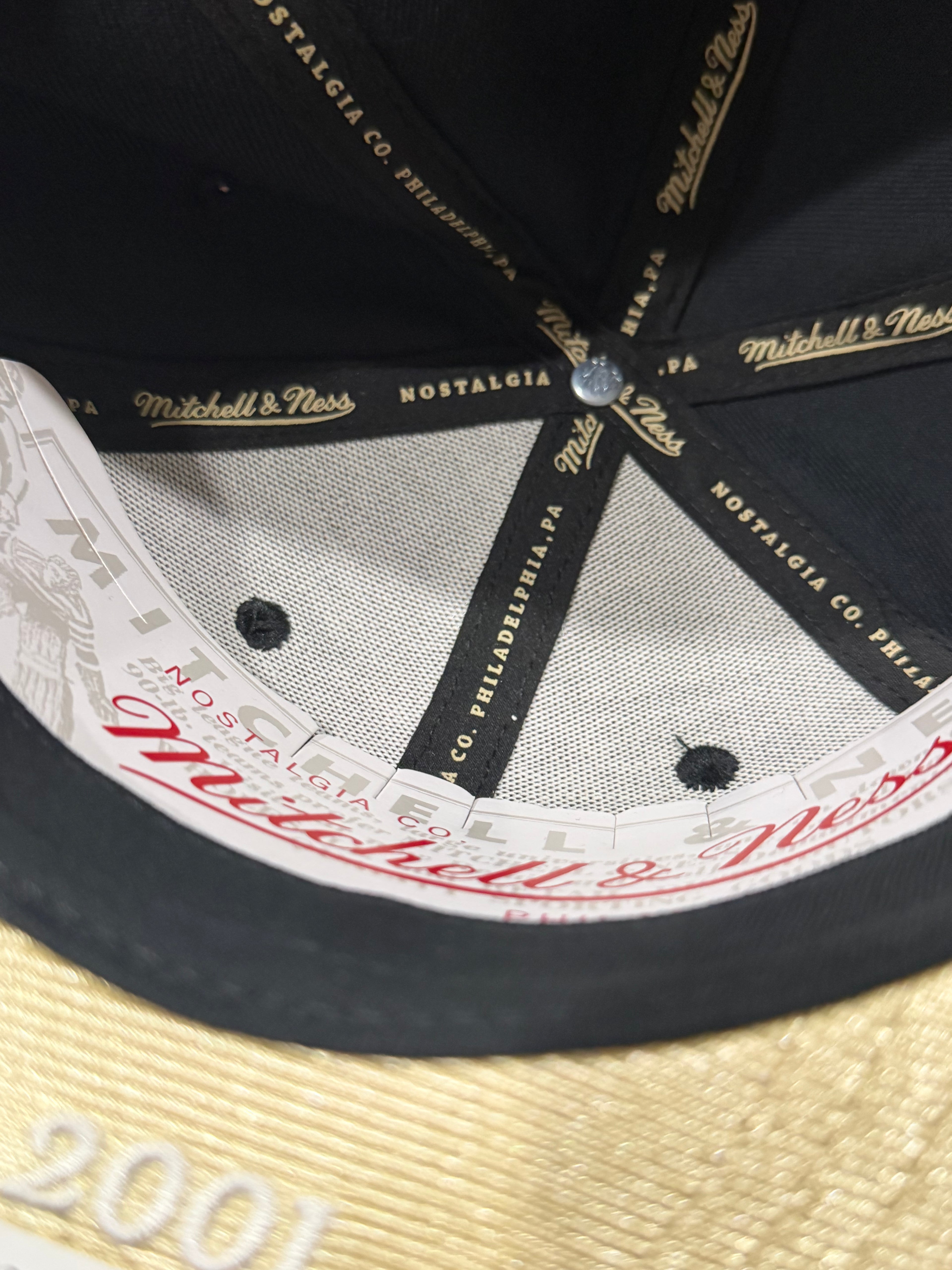 Los Angeles Dodgers Mitchell & Ness x Topps Baseball Fitted Hat