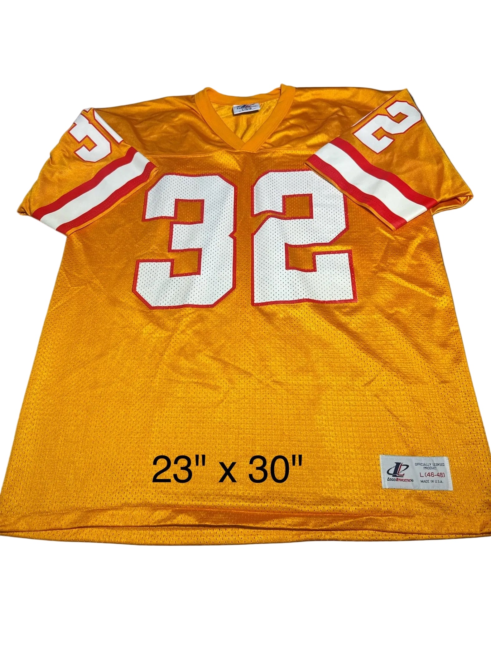 Tampa Bay Buccaneers Logo Athletic Mens Mesh Vintage Eric Rhett Jersey