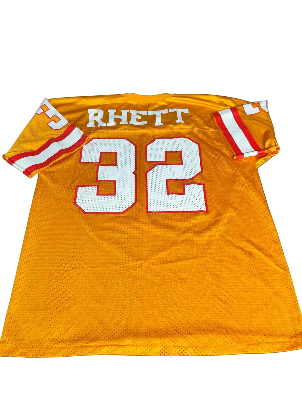 Tampa Bay Buccaneers Logo Athletic Mens Mesh Vintage Eric Rhett Jersey