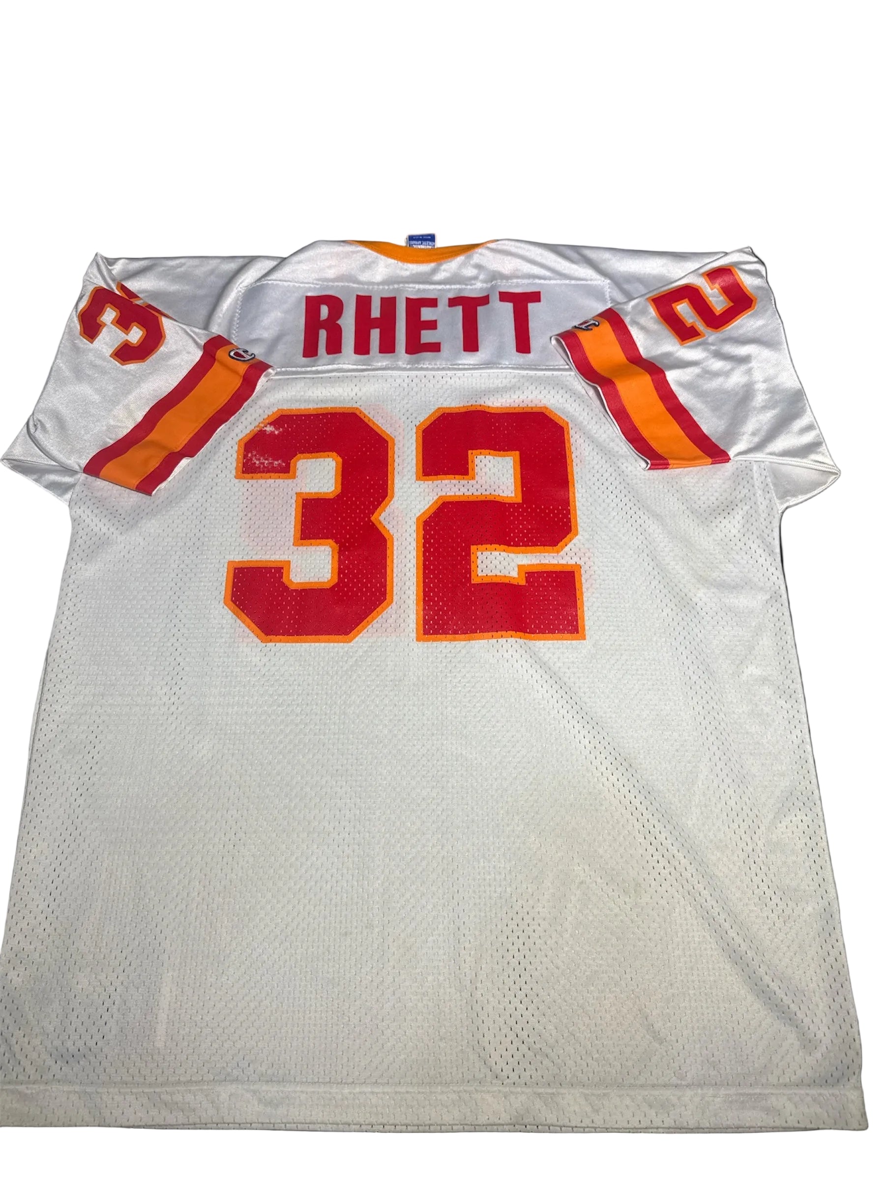 Tampa Bay Buccaneers True Authentic Vintage Creamsicle Mesh Champion Jersey