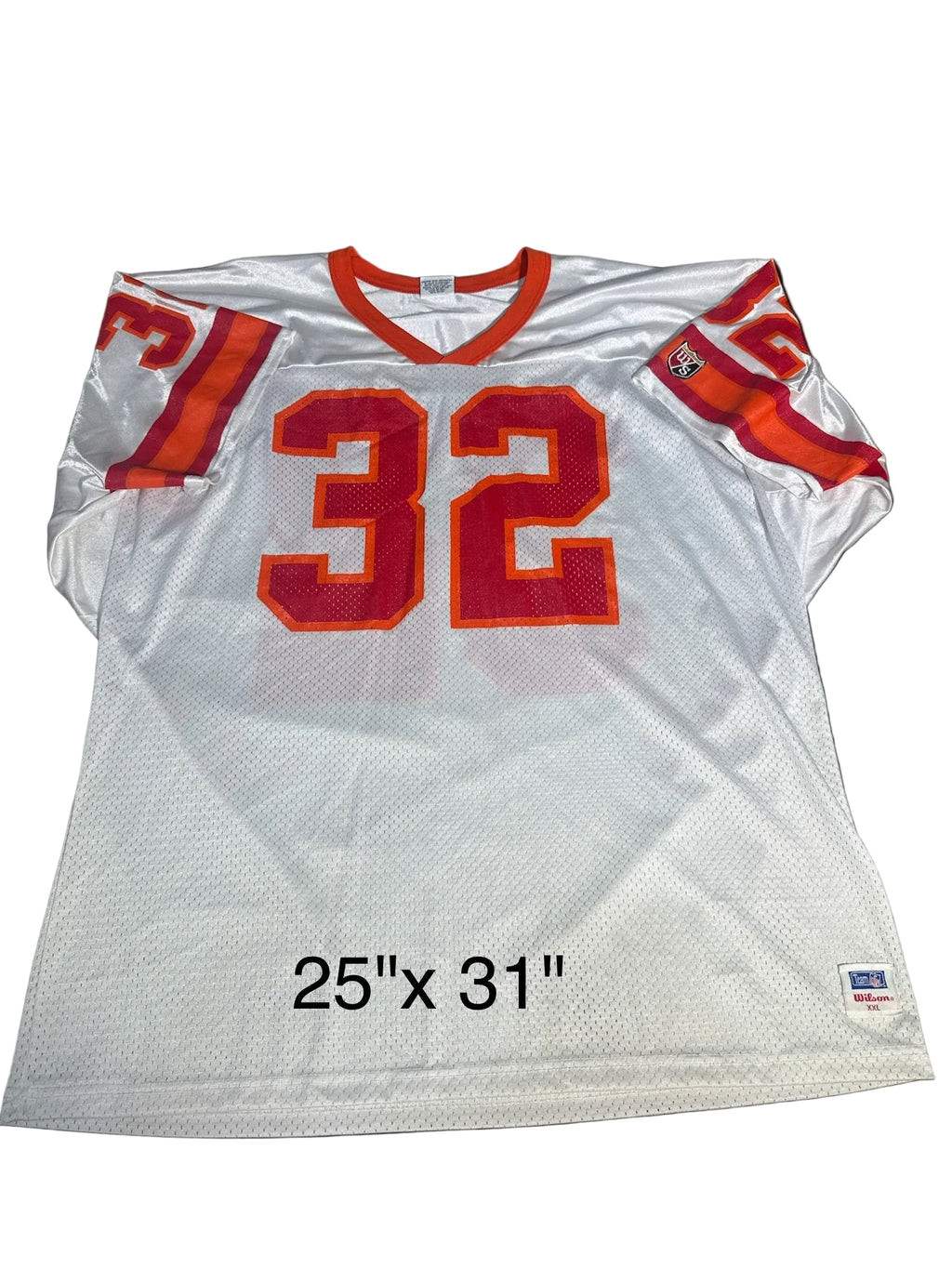 Tampa Bay Buccaneers True Authentic Creamsicle Mesh Wilson Jersey
