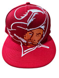 Rare Tampa Bay Buccaneers New Era 9Fifty XL Throwback Logo Lids Area Exclusive