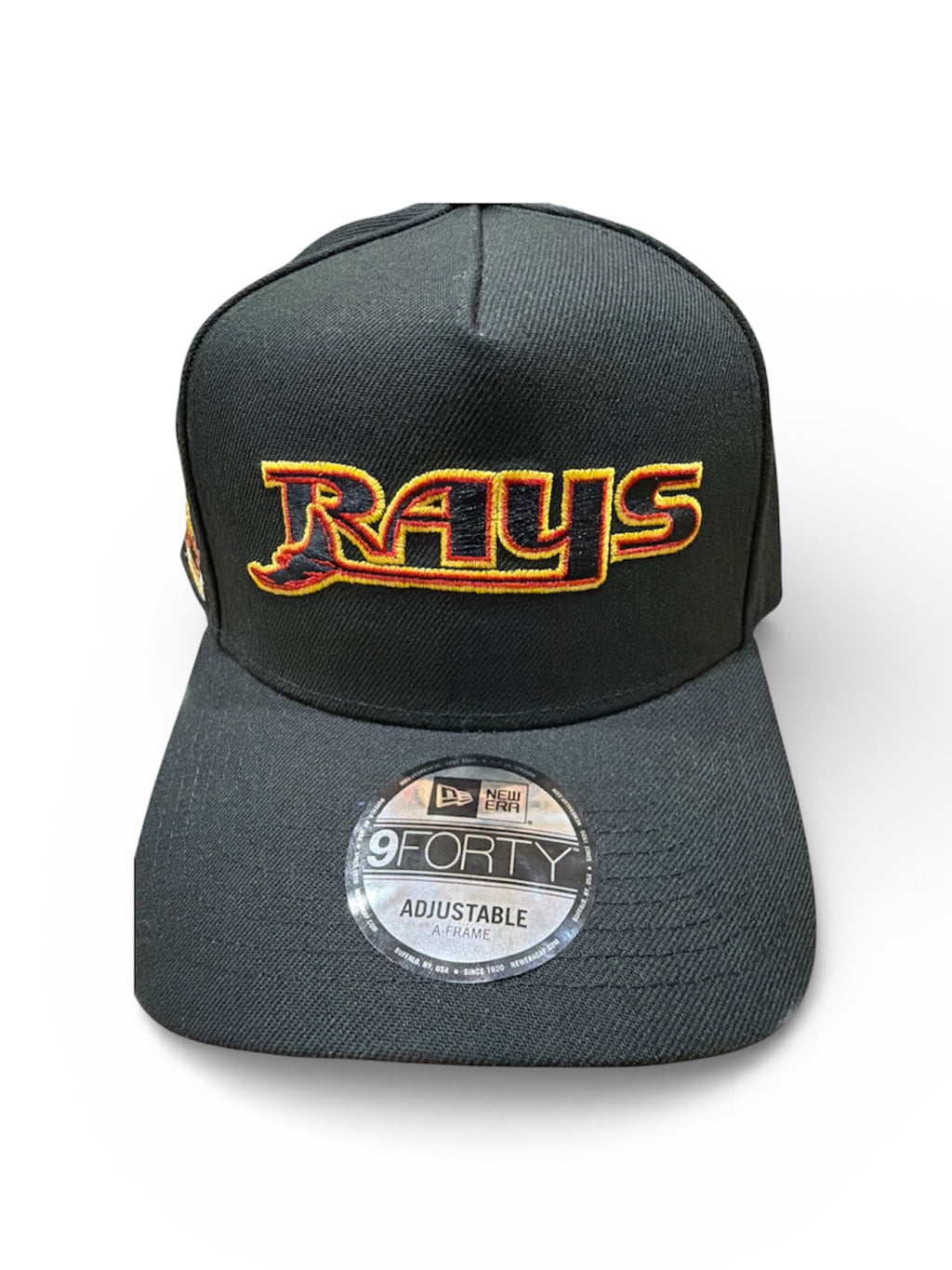 Tampa Bay Rays New Era 9Forty A-Frame Snapback Hat Trop Side Patch