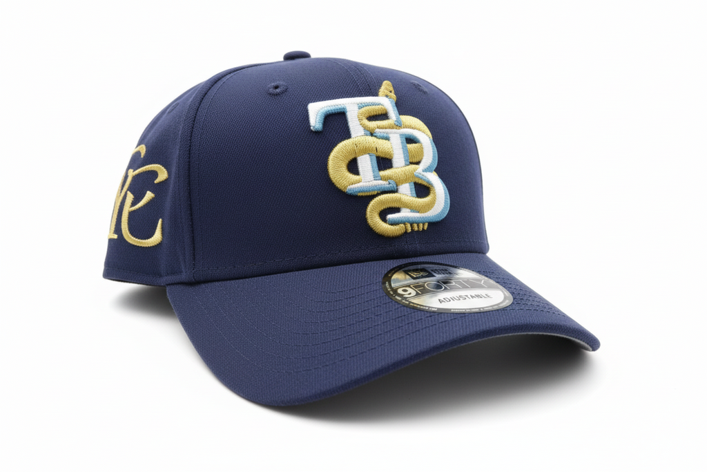 Rare Tampa Bay Rays 2025 Year Of The Snake New Era 9Forty Adjustable Hat