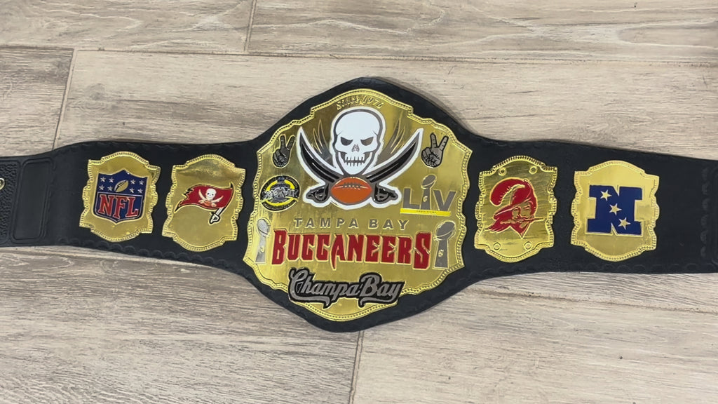 Custom Tampa Bay Wrestling Belt