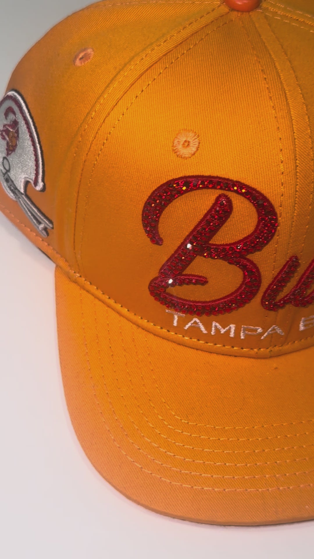 Tampa Bay Buccaneers Custom Crystal Throwback Pro Standard Snapback Hat